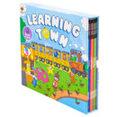 Learning Town 8 Books Collection Set: A Birthday Bash, The Letter Hunt, Colour Me Happy, Time to Get in Shape and More