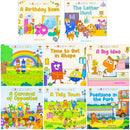 Learning Town 8 Books Collection Set: A Birthday Bash, The Letter Hunt, Colour Me Happy, Time to Get in Shape and More