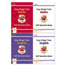 CGP KS2 Year 6 SATS Revision & Question Book Bundle – Ages 10-11 (Maths SATS Revison, Maths SATS Questions, English SATS Revision, English SATS Questions)