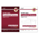 CGP GCSE Combined Science AQA Revision Bundle – Revision Guide & Workbook