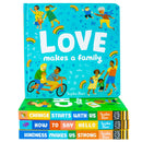 My First Behaviour and Manners Library 4 Books Collection Set by Sophie Beer (Change Starts With Us, Love Makes a Family, Kindness Makes Us Strong & How to say Hello)