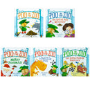 Poo in the Zoo Series 5 Books Collection Set – Poo in the Zoo, Merry Poopmas! & Funny Picture Stories Collection for Kids