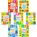 Priddy First 100 Library Collection 7 Books Box Set (First Farm Words, First 100 Animals, Numbers, Colours, Shapes, First 100 Numbers and More)