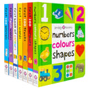Priddy First 100 Library Collection 7 Books Box Set (First Farm Words, First 100 Animals, Numbers, Colours, Shapes, First 100 Numbers and More)