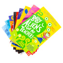 Izzy and Friends (Baby Aliens) Series Collection 1–8 Books Set by Pamela Butchart (Baby Aliens Got My Teacher, The Spy Who Loved School Dinners, My Headteacher is a Vampire Rat, To Wee or Not to Wee & More)