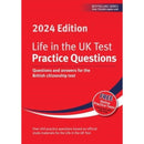 Life In The UK 2024 The British Citizenship Test 3 Books Collection Set - Practice Questions, Study Guide, Handbook