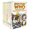 Doctor Who: Target Collection 1-10 Books Set: The Pirate Planet, City of Death, Crimson Horror, Day of the Doctor, Dalek, Rose & More)