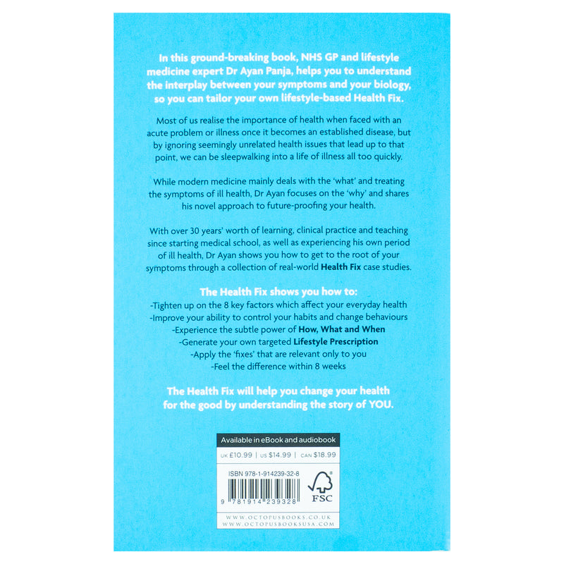 ["9781914239328", "best selling single book", "Best Selling Single Books", "bestselling single book", "bestselling single books", "Dr Ayan Panja", "Dr Ayan Panja books", "Dr Ayan Panja collection", "Dr Ayan Panja series", "Dr Ayan Panja set", "Health", "Health and Fitness", "healthy", "Healthy Recipe", "single", "the health fix", "the health fix book", "the health fix collection", "the health fix set", "Transform your Health", "Transform your Health in 8 weeks"]