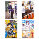 Komi Can't Communicate Box Set Vols 1-4 by Tomohito Oda - Includes double-sided poster