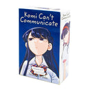 Komi Can't Communicate Box Set Vols 1-4 by Tomohito Oda - Includes double-sided poster