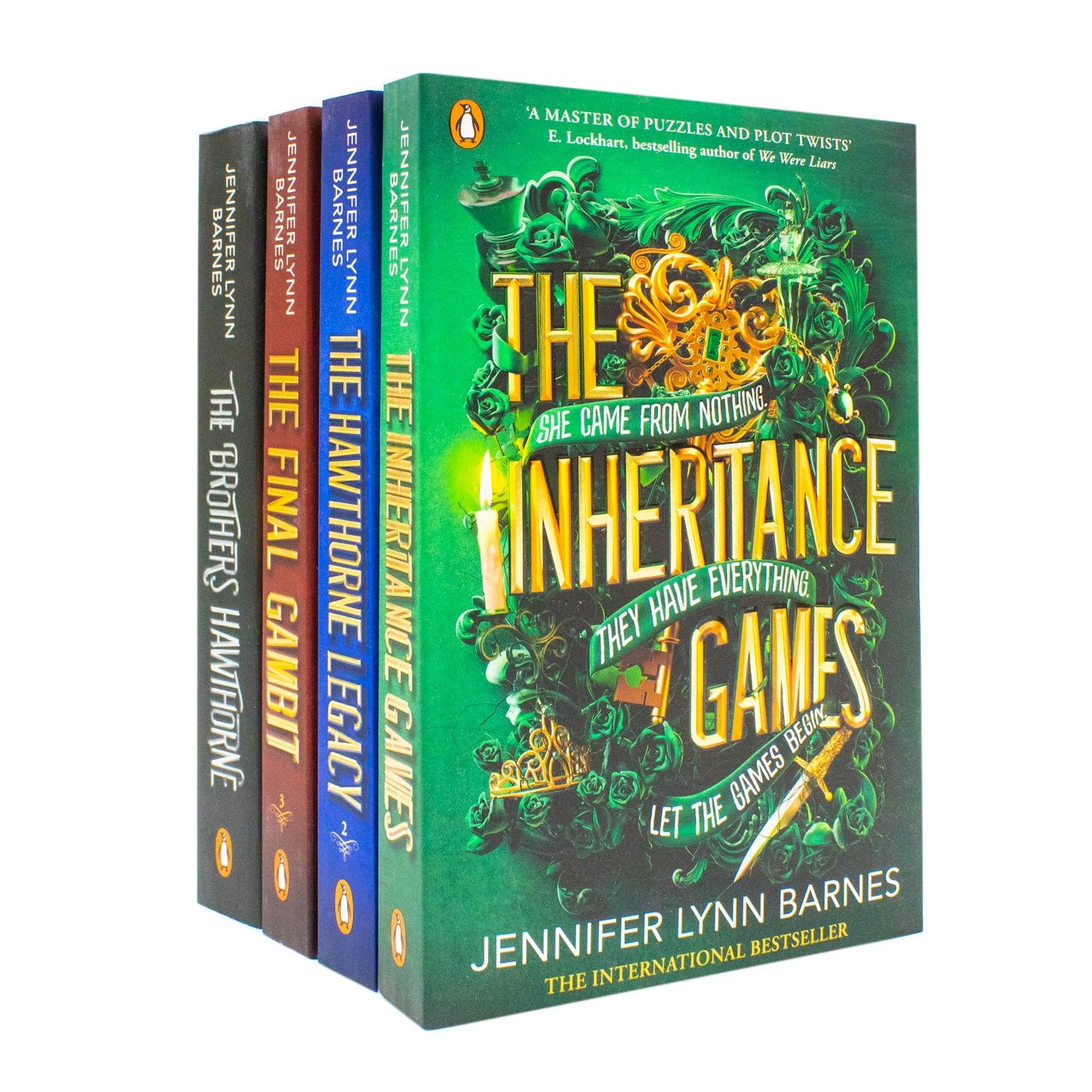 英語小説 相続ゲームThe Inheritance Games 4巻Boxセット The Inheritance Games 4 Books Collection Set by Jennifer Lynn Barnes –
