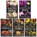 The Windsors Series by Catharina Maura 5 Books Collection Set (The Wrong Bride, The Temporary Wife, The Unwanted Marriage, The Broken Vows and The Secret Fiancée)