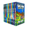 Dog Man Series 1-12 Books Collection Set By Dav Pilkey (Dog Man, Unleashed, Tale Of Two Kitties, Dog Man and Cat Kid, Lord of The Fleas, Brawl of The Wild, For Whom The Ball Rolls, Fetch-22 &amp; More)