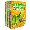 Dinosaur Club Series by Rex Stone 10 Books Collection Set (March of the Ankylosaurus, The T-Rex Attack, A Triceratops Charge, Avoiding the Allosaurus and 6 more)