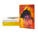 The Kindred's Curse Saga Collection 3 Books Set By Penn Cole (Glow of the Everflame, Spark of the Everflame and Heat of the Everflame)