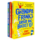 Jenny Pearson Collection 3 Books Set (The Super-Miraculous Journey of Freddie Yates, The Incredible Record Smashers and Grandpa Frank's Great Big Bucket List)