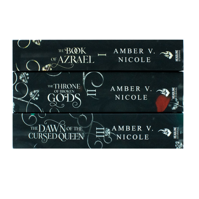 ["9787037518883", "adult fiction", "Adult Fiction (Top Authors)", "adult fiction book collection", "adult fiction books", "adult fiction collection", "Amber V. Nicole", "Amber V. Nicole books", "Amber V. Nicole collection", "Amber V. Nicole gods & monsters", "Amber V. Nicole set", "Fantasy", "fantasy adventure", "fantasy books", "fantasy fiction", "fantasy romance", "gods & monsters", "gods & monsters books", "gods & monsters collection", "gods & monsters series", "The Book of Azrael", "The Dawn of the Cursed Queen", "The Throne of Broken Gods", "young adults"]