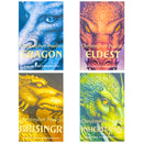 The Inheritance Cycle Christopher Paolini 4 Books Collection Set - Inheritance Brisingr Eldest Era..