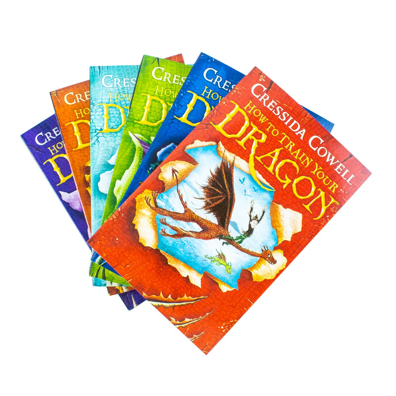 How To Train Your Dragon 6 Books Collection - 1 to 6 by ‎Cressida Cowe