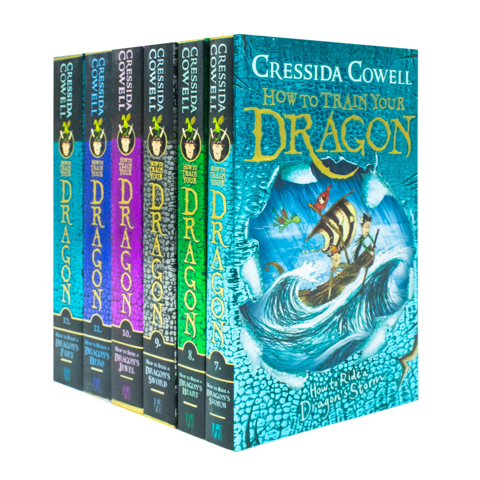 美品How to Train Your Dragon 12 books set 9781444927979HowtoTrainYourDra