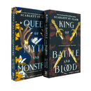 Adrian X Isolde Series Collection 2 Books Set By Scarlett St Clair (King of Battle and Blood, Queen of Myth and Monsters)