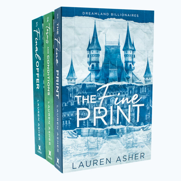 Dreamland Billionaires Collection 3 Books Set By Lauren Asher (The Fine Print, Terms and Conditions)