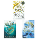 The Folk Of The Air Series 3 Books Collection Set By Holly Black The Cruel Prince The Wicked King, the Queen Of Nothing