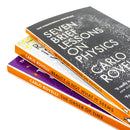 Carlo Rovelli Collection 3 Books Set (Reality Is Not What It Seems, The Order of Time, Seven Brief Lessons on Physics)
