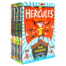 Hercules Series 4 Books Collection Set By Tom Vaughan (The Diary of a (Sort of) Hero, A Hero's Journey (on a School Trip), Hero to Zero? and Hercules vs the Minotaur)