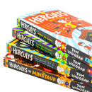 Hercules Series 4 Books Collection Set By Tom Vaughan (The Diary of a (Sort of) Hero, A Hero's Journey (on a School Trip), Hero to Zero? and Hercules vs the Minotaur)