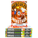 Hercules Series 4 Books Collection Set By Tom Vaughan (The Diary of a (Sort of) Hero, A Hero's Journey (on a School Trip), Hero to Zero? and Hercules vs the Minotaur)