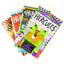 Hercules Series 4 Books Collection Set By Tom Vaughan (The Diary of a (Sort of) Hero, A Hero's Journey (on a School Trip), Hero to Zero? and Hercules vs the Minotaur)