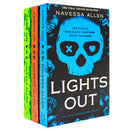 Into Darkness Series 3 Books Collection Set By Navessa Allen (Lights Out, Caught Up and Game On)