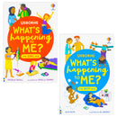 Usborne Whats Happening To Me Collection 2 Books SetGrowing Up & Puberty Guide for Boys & Girls | Body Changes, Emotions, Hygiene & Relationships | Ages 9–14