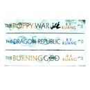 Poppy War Series 3 Books Collection Set By R.F. Kuang (The Poppy War, The Dragon Republic, The Burning God)