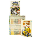 Doctor Who: Target Collection 1-20 Books Set (Pirate Planet, City of Death, Crimson Horror, Dalek, Rose, Waters of Mars, Kerblam, Stones of Blood, Eaters of Light, Fires of Pompeii, TV Movie and More)