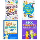 The Boys' Guide to Growing Up, Sex, Puberty, and All That Stuff, Growing Up for Boys, What's Happening to Me?: Boys Edition 4 Books Collection Set