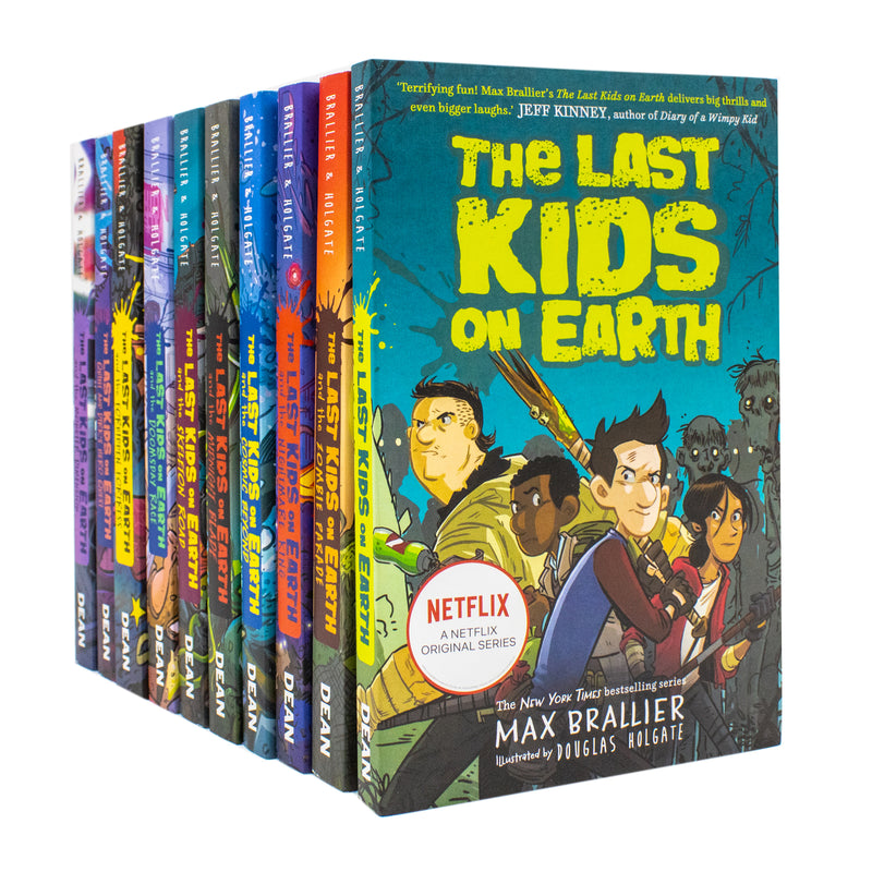 The Last Kids on Earth Series 10 Books Collection Set By Max Brallier