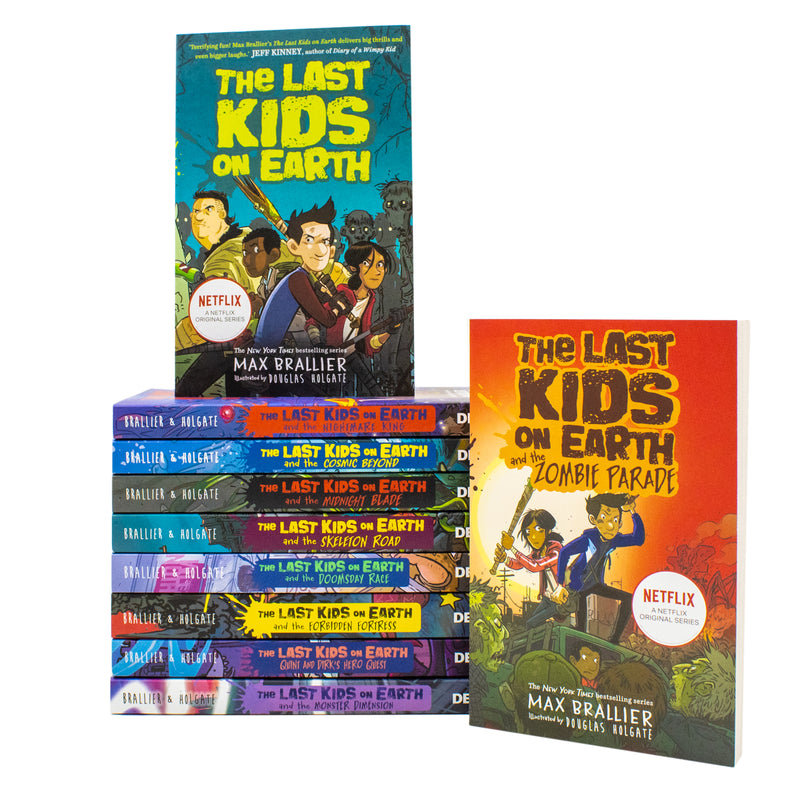 The Last Kids on Earth Series 10 Books Collection Set By Max Brallier