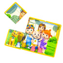 Cocomelon Little Learners Pocket Library 12 Board Books Collection Set (Animals, Fruit And Vegetables, When I Grow Up,Weather,Things That Go,Days of the Week,Family Time,School Time,Playtime and More)
