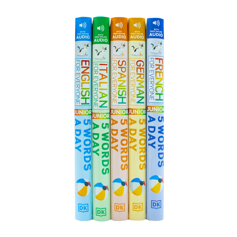 ["5 Words a Day series", "9789124247287", "Children Dictionaries book", "Children Dictionaries books", "Children's Dictionaries", "dk", "dk books", "dk books set", "dk children", "dk children book set", "dk children books", "dk collection", "English for Everyone Junior 5 Words a Day", "French for Everyone Junior 5 Words a Day", "German for Everyone Junior 5 Words a Day", "Italian for Everyone Junior 5 Words a Day", "Language Learning for Children", "Picture Dictionaries", "Spanish for Everyone Junior 5 Words a Day"]