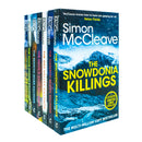 DI Ruth Hunter Series 1-7 Books Collection Set By Simon McCleave (The Snowdonia Killings, The Harlech Beach, The Dee Valley, Devil's Cliffs, The Berwyn River, White Forest and Solace Farm Killings)