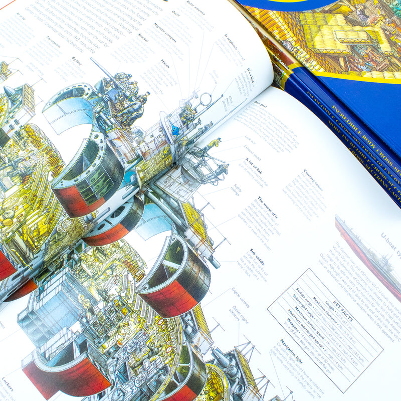 ["9780744047943", "buildings", "castles", "childrens books", "Childrens Books (7-11)", "cross sections", "Cross-Sections Castle", "Cross-Sections Man-of-War", "cruise liner", "dk", "dk books", "dk children", "dk children books", "dk collection", "fold out pages", "Fully illustrated", "how things work", "illustrated", "Incredible Body Cross-Sections", "Incredible Cross-Sections", "Incredible Cross-Sections of Everything", "inside buildings", "inside machines", "More Incredible Cross-Sections", "see inside", "ships", "Stephen Biesty", "Stephen Biesty books", "Stephen Biesty cross sections"]