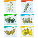 Stephen Biesty’s Incredible Cross-Sections 6-Book Collection Box Set + Poster Book (Cross-Sections Castle, Man-Of-War, Incredible Body Cross-Sections,Incredible Cross-Sections, of Everything & More)