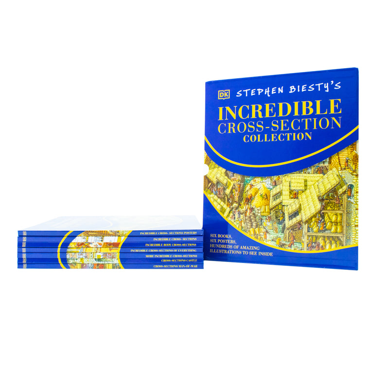 ["9780744047943", "buildings", "castles", "childrens books", "Childrens Books (7-11)", "cross sections", "Cross-Sections Castle", "Cross-Sections Man-of-War", "cruise liner", "dk", "dk books", "dk children", "dk children books", "dk collection", "fold out pages", "Fully illustrated", "how things work", "illustrated", "Incredible Body Cross-Sections", "Incredible Cross-Sections", "Incredible Cross-Sections of Everything", "inside buildings", "inside machines", "More Incredible Cross-Sections", "see inside", "ships", "Stephen Biesty", "Stephen Biesty books", "Stephen Biesty cross sections"]