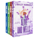 Wells Ranch Series 1-4 Books Collection Set By Bailey Hannah (Alive and Wells, Seeing Red, Change of Hart and At Whit's End)