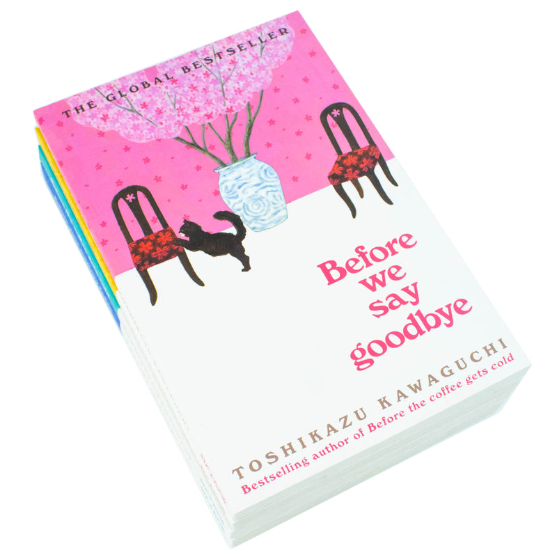 ["9789124277338", "Before The Coffee Gets Cold", "before the coffee gets cold by toshikazu kawaguchi", "Before The Coffee Gets Cold Series", "Before We Say Goodbye", "Before Your Memory Fades", "Classifications:Japan", "Fantasy", "Modern & contemporary fiction", "Tales From The Cafe", "Toshikazu Kawaguchi", "Toshikazu Kawaguchi  Books", "Toshikazu Kawaguchi  books set", "Toshikazu Kawaguchi collection"]