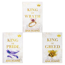 Ana Huang Kings of Sin Series 3 Books Collection Set (King of Wrath, King of Pride, King of Greed)