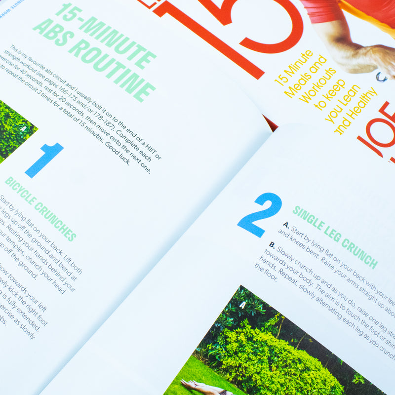 ["9789124299965", "Bestselling author Joe Wicks", "bestselling books lean in 15", "Cooking", "cooking book", "Cooking Books", "cooking recipe", "cooking recipe books", "cooking recipes", "diet book", "diet books", "dieting books", "diets and healthy eating", "exercise", "feel good in 15", "feel good in 15 book", "feel good in 15 set", "Feel Good in 15: The new how-to guide from best-selling author and fitness coach with tips", "fitness coach with tips", "fitness exercise guide", "Health", "Health and Fitness", "healthy", "Healthy Diet", "Healthy Eating", "healthy eating books", "joe fitness coach", "joe wicks", "joe wicks 15 minute meals workouts", "Joe Wicks Book Collection", "Joe Wicks Book Collection Set", "joe wicks book set", "joe wicks books", "joe wicks collection", "joe wicks feel good in 15", "joe wicks lean in 15", "joe wicks recipes", "joe wicks series", "joe wicks the body coach", "joe wicks website", "lean in 15", "Lean in 15 - The Shift Plan: 15 Minute Meals and Workouts to Keep You Lean and Healthy", "lean in 15 books", "lean in 15 by joe wicks", "lean in 15 collection", "lean in 15 recipes", "lean in 15 series", "lean in 15 the shift plan", "leanin15", "pe teacher joe wicks", "Quick & Easy Meals", "the bestselling diet book", "tricks and recipes to boost your health and well-being", "weight control nutrition", "youtube thebodycoach"]