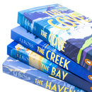 The Summer Suspense Mysteries Series by LJ Ross 4 Books Collection Set (The Cove, The Creek, The Bay and The Haven)